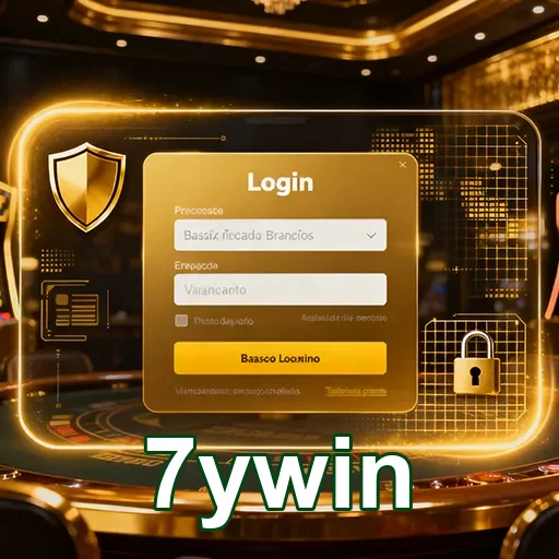 Interface de login do cassino 7ywin, apresentando design atraente e funcionalidade intuitiva.